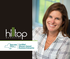Leigh Ann Dillon of Hilltop Marketing receives WBE Certification