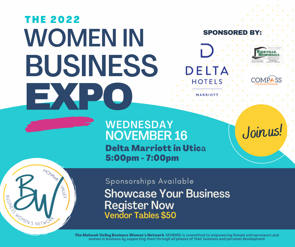 2022 Women in Business EXPO Mohawk Valley Business Women's Network